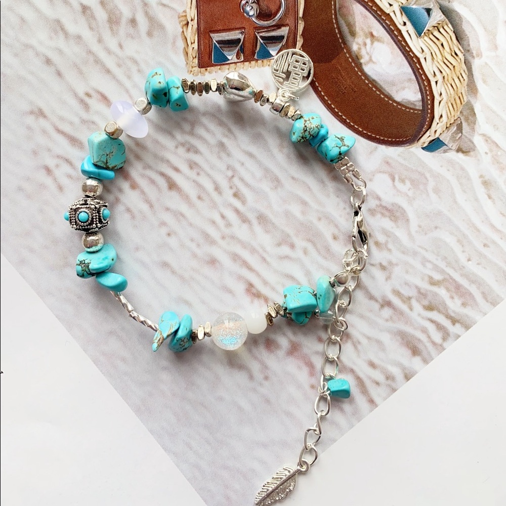 Turquoise Stone Lucky Bracelet